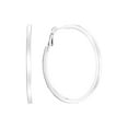 thumbnail image 1 of Square Tube Hoop Earrings in Sterling Silver, 1 of 7