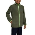 thumbnail image 3 of Lands' End Boy's Grid Fleece Zip Up, 3 of 6