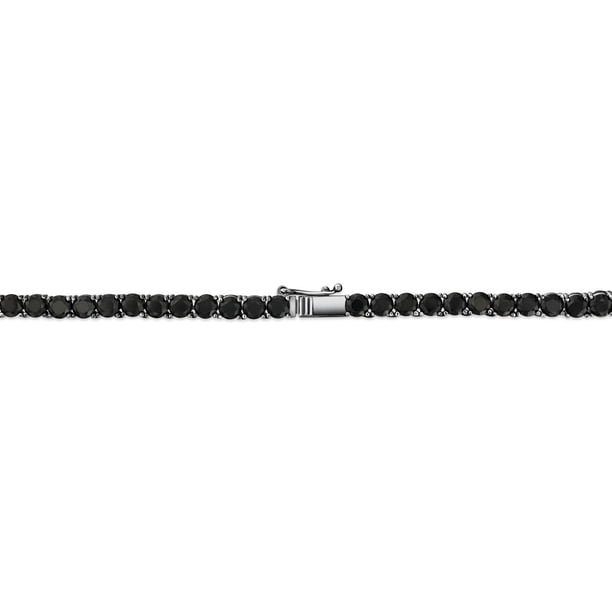 Men's Gemstone Tennis Necklace in Sterling Silver - Samsclub.com