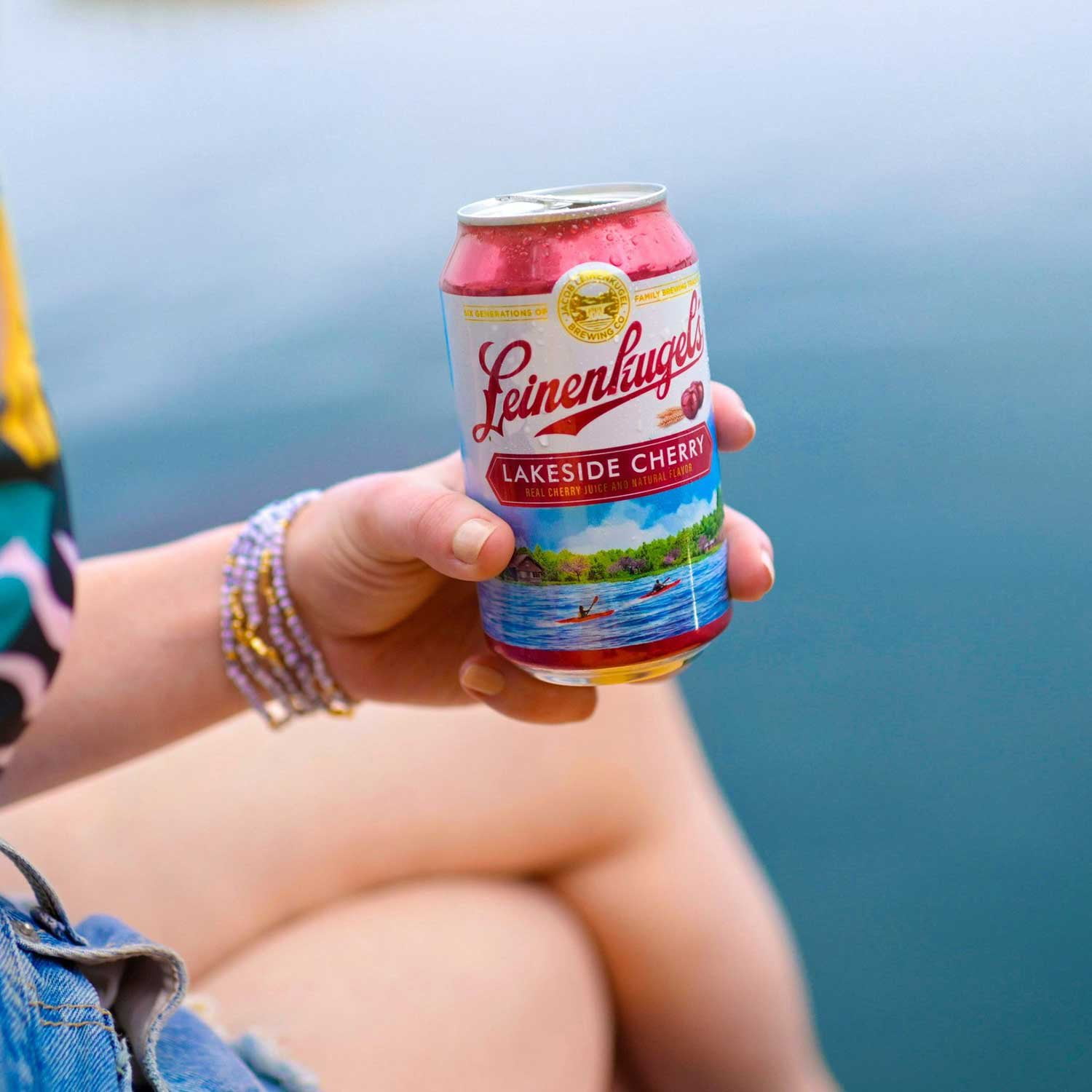 Leinenkugel's Lakeside Cherry Craft Lager Beer, 12 fl. oz. can, 12