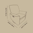 thumbnail image 8 of Storkcraft Santos Power Recliner, Choose Color, 8 of 9