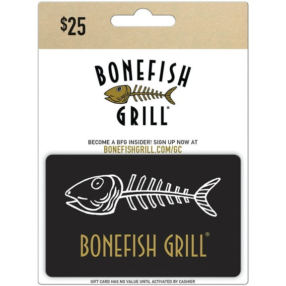 Bonefish Grill $25 Gift Card