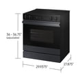 thumbnail image 3 of Samsung Bespoke  6.3 cu. ft. Slide-In Electric Range with Air Sous Vide & Air Fry, 3 of 10