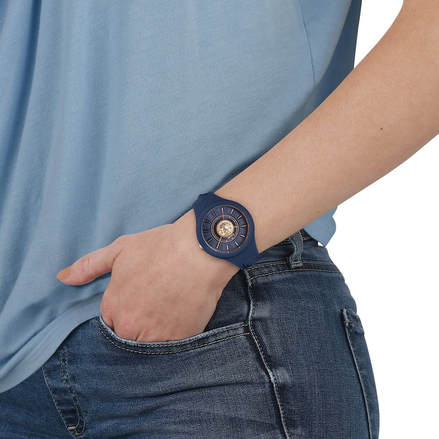Versus Versace Fire Island Lion Silicone Watch, 39mm  display picture 2
