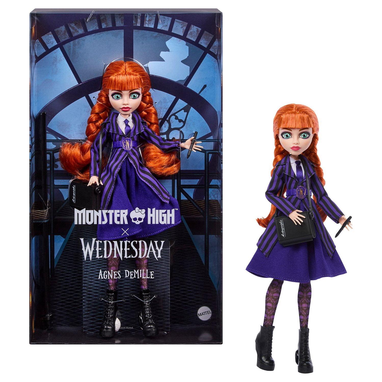 Monster High x Wednesday Collectible Doll with Accessories
