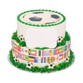 thumbnail image 1 of Global Soccer Two-Tier Cake, 1 of 1