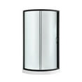 thumbnail image 1 of Breeze 32” x 32” x 77” Corner Shower Kit with Frosted Glass, Walls, Base and Hardware, 1 of 20