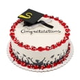 thumbnail image 1 of Custom Graduation 10" Double Layer Cake, 1 of 1