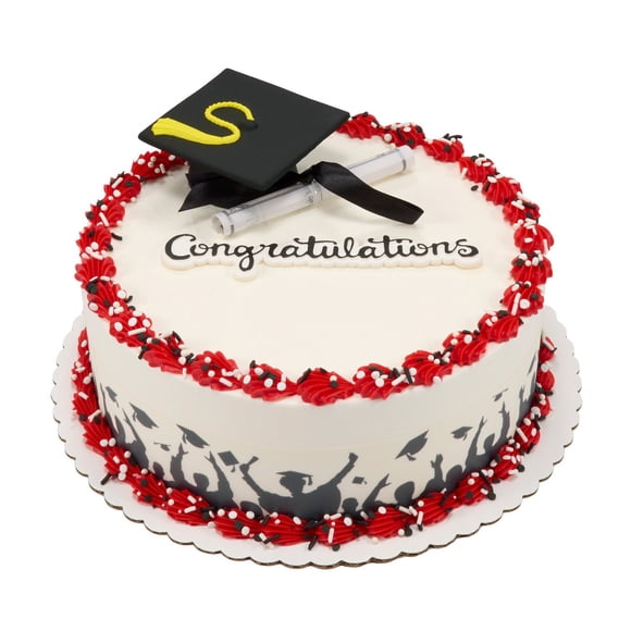 Custom Graduation 10" Double Layer Cake