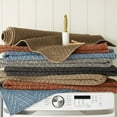 thumbnail image 11 of Town & Country Basics Pax Herringbone Textured Machine Washable Area Rug, Assorted Sizes and Colors, 11 of 13