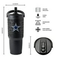 thumbnail image 3 of Logo Brands Dallas Cowboys Stainless Steel Tumbler Set, 3 of 7