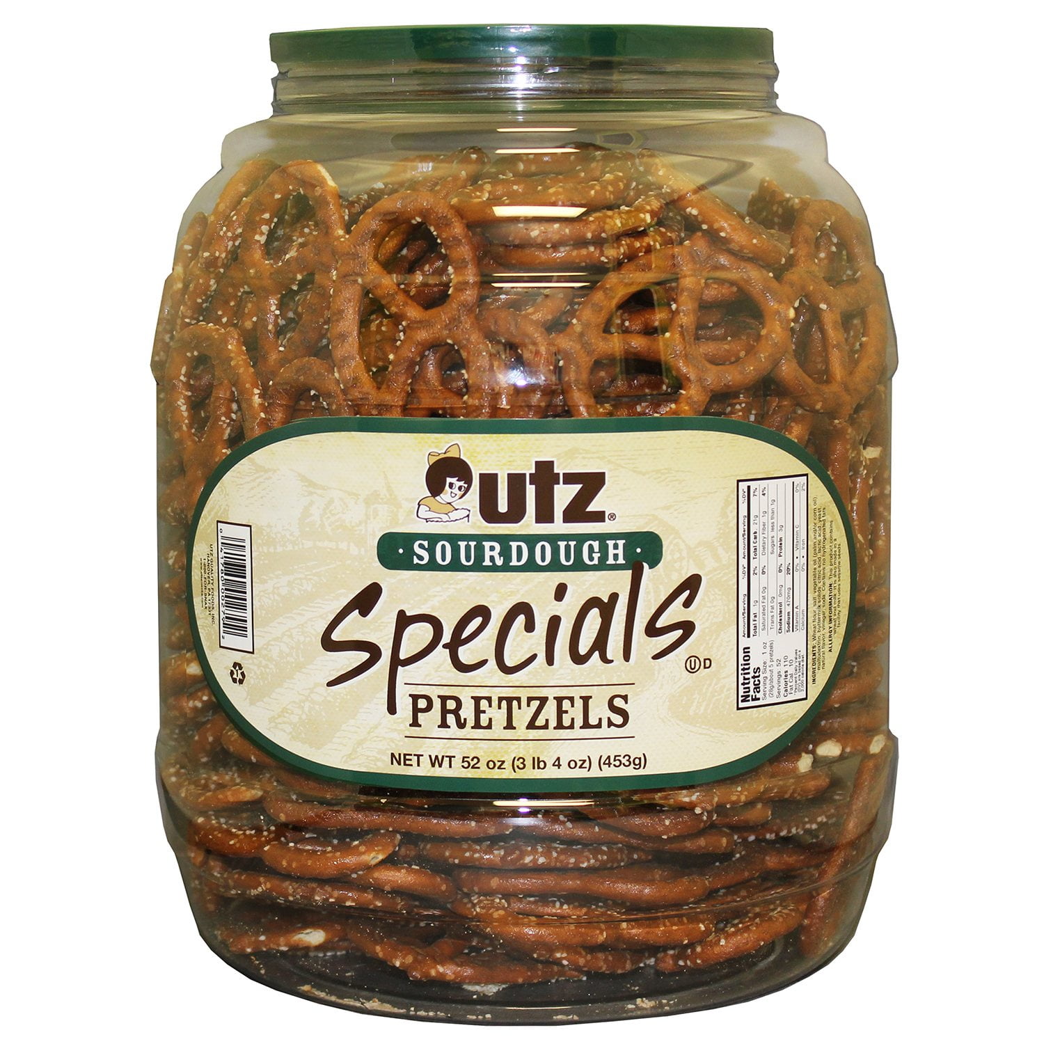 プレッツェルページ Amazon.com: Utz Sourdough Specials Pretzels, Original, 63 oz