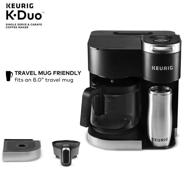 Keurig K-Duo Single Serve and Carafe Coffee Maker With Removable