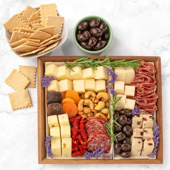 Nibble Charcuterie Signature Meat and Cheese Board