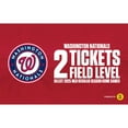 thumbnail image 1 of MLB Washington Nationals, Two (2) Field Level Tickets eVoucher, 1 of 1