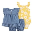 thumbnail image 1 of Carter's Baby Girls 3-Piece Outfit Set, 1 of 12