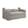 thumbnail image 7 of Serta Harvard Full Convertible Polyester Fabric Loveseat, 7 of 23