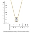 thumbnail image 3 of Lab Created Diamond Pendant in 14K Gold, 3 of 6