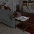 thumbnail image 2 of YouTheFan Los Angeles Chargers Lighted Stadium End Table, 2 of 5