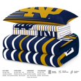 thumbnail image 5 of Logo Brands Notre Dame Twin/Twin XL Bed-In-A-Bag Set, 5 of 5