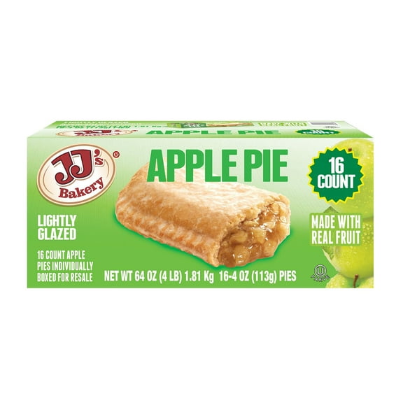 JJ's Bakery Apple Snack Pies, 4 oz., 16 ct.