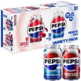 thumbnail image 1 of Pepsi Prebiotic Cola Club Variety Pack, 12 fl. oz., 18 pk., 1 of 7