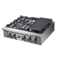 thumbnail image 3 of FORNO Spezia Pro Style Gas Range Top with Cast Iron Grates, 3 of 8