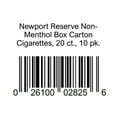 thumbnail image 1 of Newport Reserve Non-Menthol Box Carton Cigarettes, 20 ct., 10 pk., 1 of 1