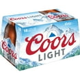 thumbnail image 1 of Coors Light American Light Lager Beer, 12 fl. oz. bottle, 18 pk., 1 of 8
