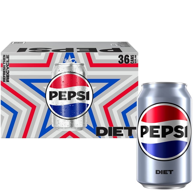 Diet Pepsi 12 fl. oz., 36 pk.