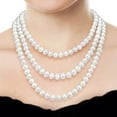 thumbnail image 4 of Cultured Freshwater 9-10 mm Pearl Endless Necklace, 4 of 5