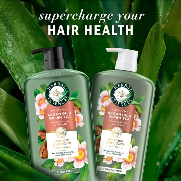 Herbal Essences Argan Oil & Green Tea Shampoo, 33.8 fl. oz