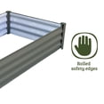 thumbnail image 5 of The Organic Garden Co Hakea 4' x 3' x 1' Metal Rectangle Garden Bed, 5 of 8