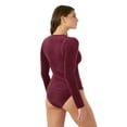 thumbnail image 3 of Edited by Hunter McGrady Women's Long Sleeve Bodysuit, 3 of 11