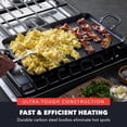 thumbnail image 10 of Bobby Flay by GreenPan Carbon Steel Double Burner Griddle, 10 of 12