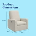 thumbnail image 5 of Graco Teddi Power Recliner Swivel Glider with USB, Choose Color, 5 of 9