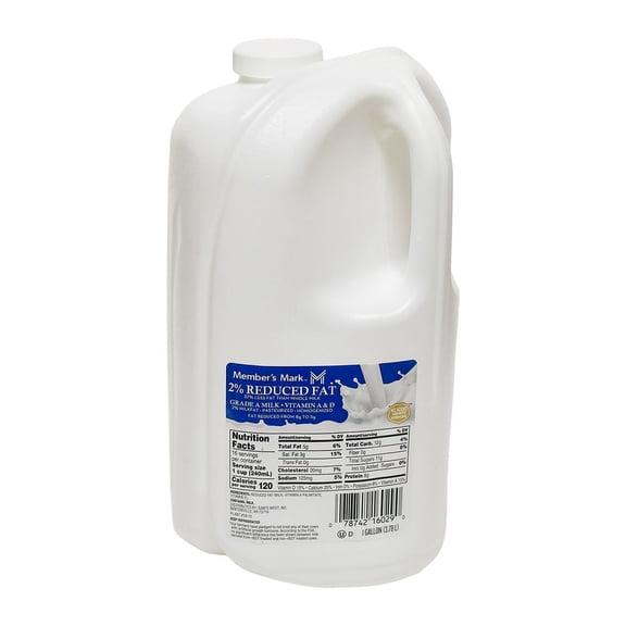 Member’s Mark 2% Reduced Fat Milk 1 gal.