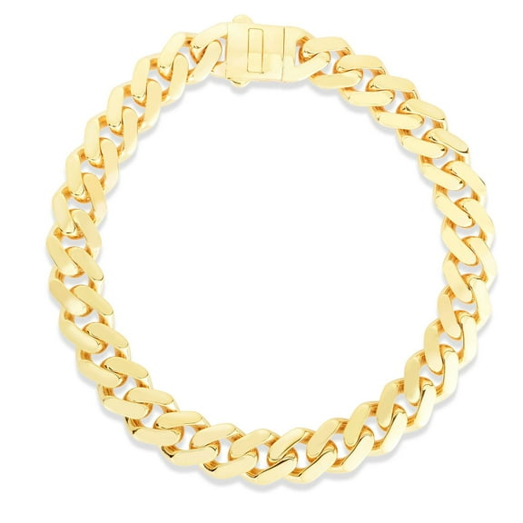 Miami Cuban Chain Bracelet in 14K Gold