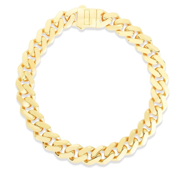Miami Cuban Chain Bracelet in 14K Gold