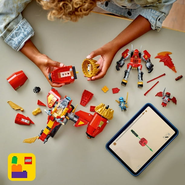 LEGO NINJAGO Kai's Mech Storm Rider Action Figure Building