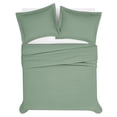 thumbnail image 4 of London Fog Garment Wash Solid Duvet Cover Set, Assorted Sizes, 4 of 5