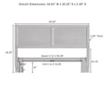 thumbnail image 15 of Crosley Furniture Katia Queen Bed in Driftwood, 15 of 15