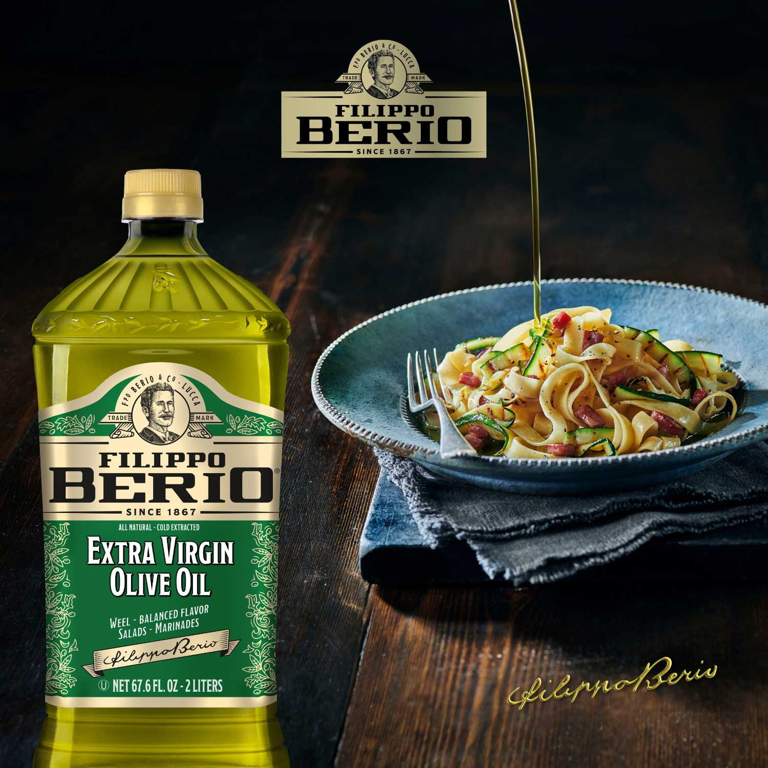 Filippo Berio Extra Virgin Olive Oil, 67.6 oz. - Samsclub.com