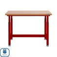thumbnail image 7 of Seville Classics UltraHD Height Adjustable Workbench, 48" W x 24" D x 28.5"-42" H, 7 of 13