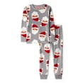 thumbnail image 3 of Carter's Baby & Toddler Holiday 2-Piece Velboa Pajama Set, 3 of 7