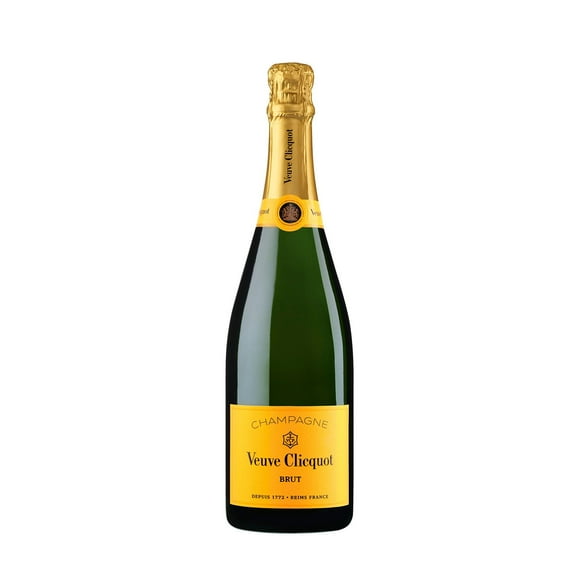 Veuve Clicquot Brut Yellow Label Champagne Wine, 750 ml