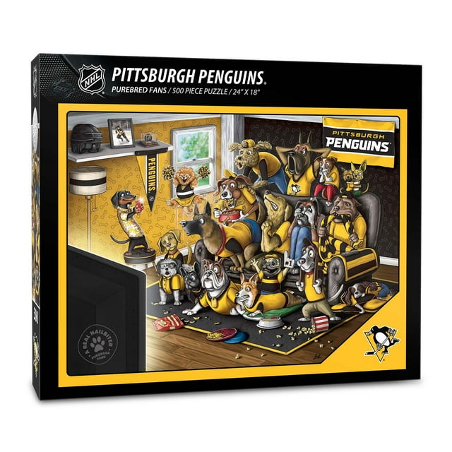 YouTheFan NHL Purebred Fans 500pc Puzzle, Assorted Teams