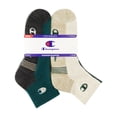 thumbnail image 6 of Champion 8PK Men's Cushion Quarter Sock, 6 of 9