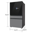 thumbnail image 4 of Samsung Bespoke 23 cu. ft.  4-Door French Door Refrigerator w/ AI Home, 4 of 10