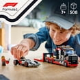 thumbnail image 2 of LEGO City F1 Display Truck with Audi F1 Race Car, 508 pc., 2 of 7